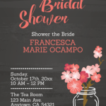 Mason Flower Jars - postcards